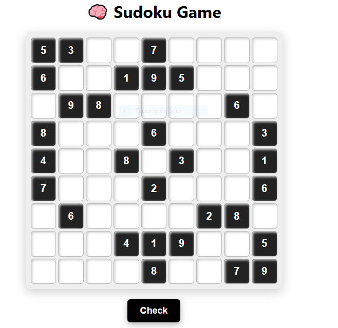 Play Sudoku game online - Mining Discovery